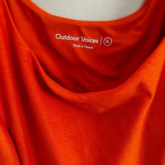 Outdoor Voices Women's Court Dress Orange | Size XL - Picture 5 of 6